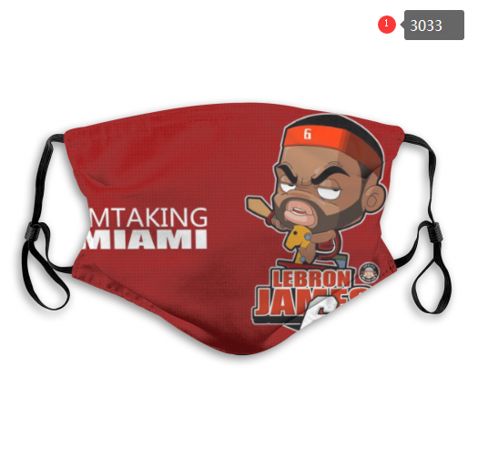 NBA Los Angeles Lakers #32 Dust mask with filter->nba dust mask->Sports Accessory